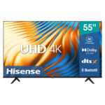 HIS 55 A6N SMART, 55" LED FULL HD TV, 3HDMI, 2USB, DIVX, 1AV, BLACK, WIFI