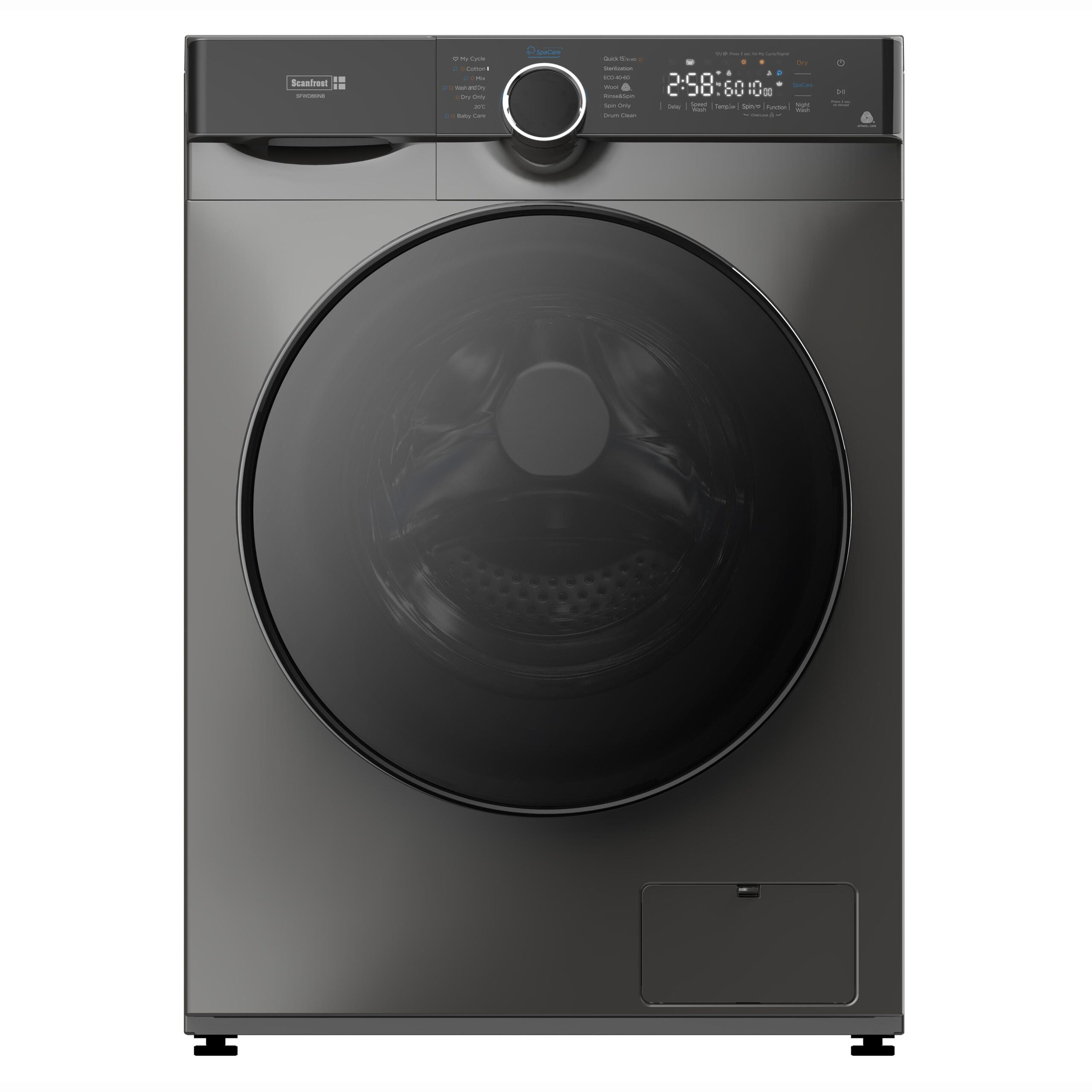 Scanfrost Washer Dryer SFWD117INVME