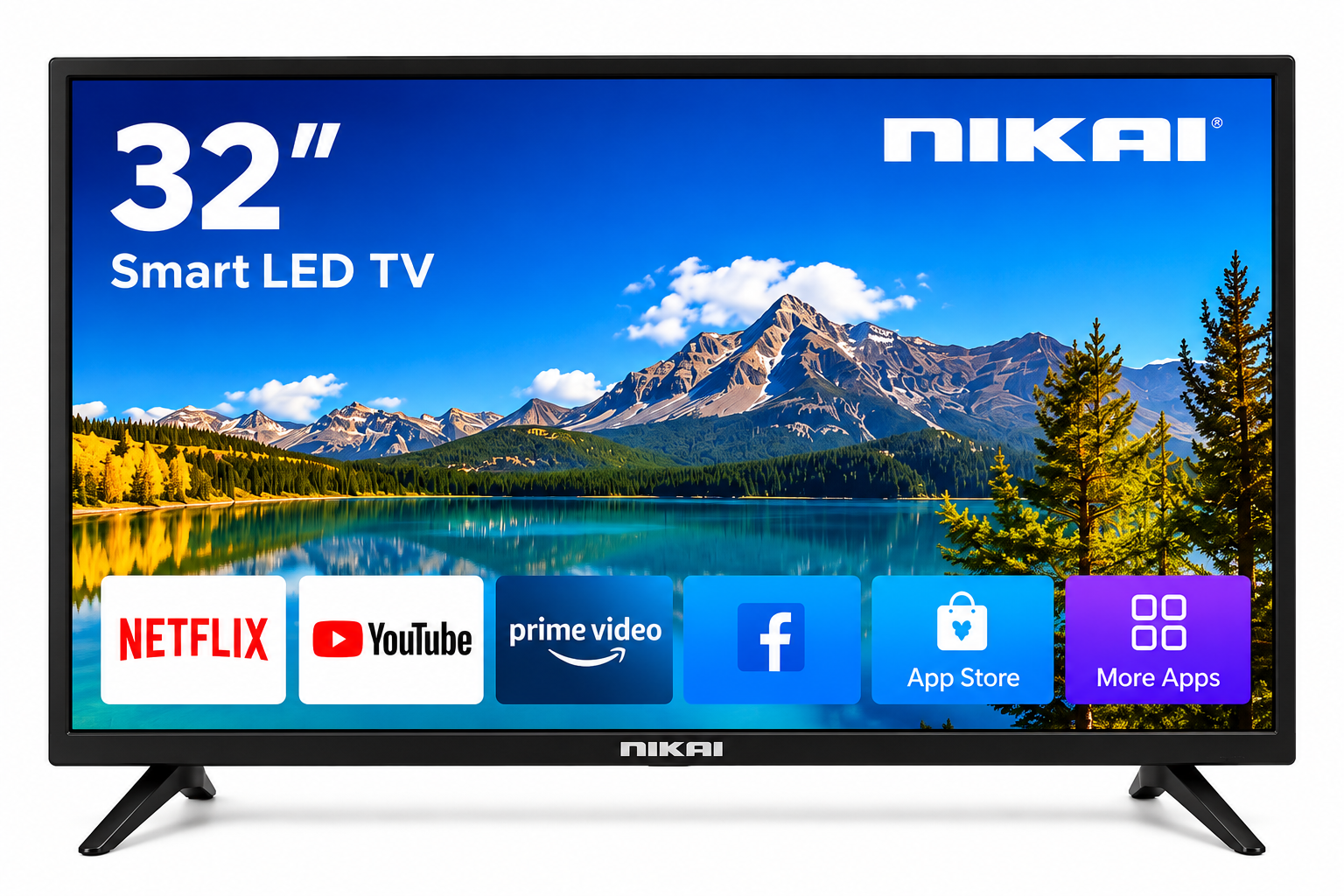 NIKAI TV Smart 32″ NTV3200SLED-FL